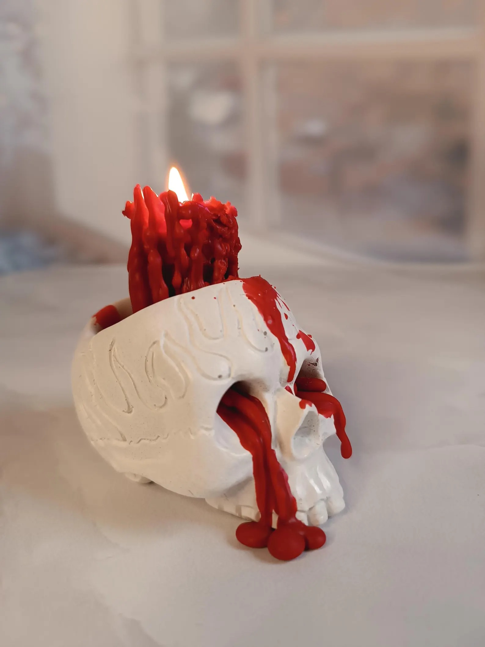 Candle product before - basic iPhone photo